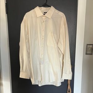 Pronto Uomo Classic Cream Dress Shirt